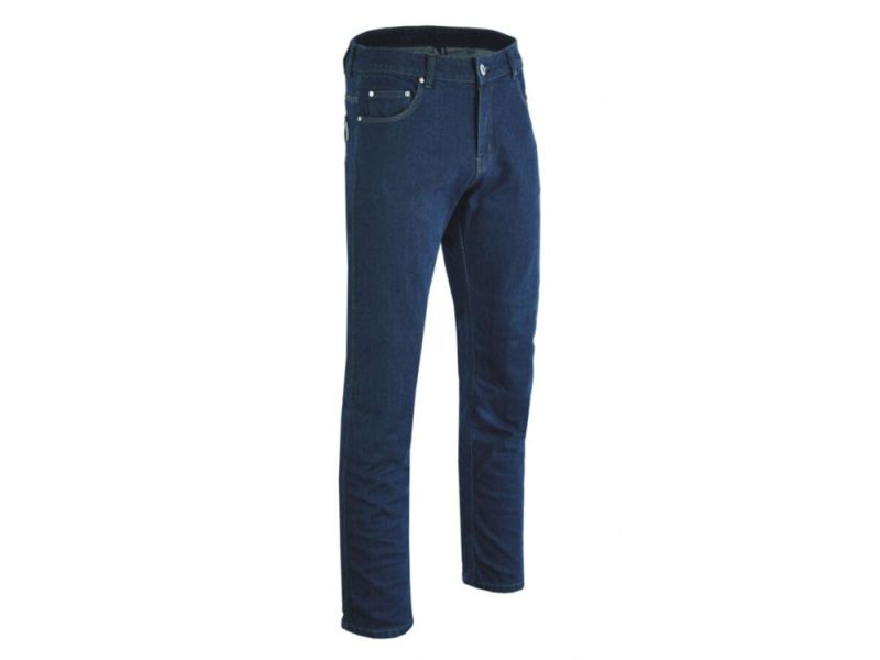 Bores Singles Pantalones vaqueros de moto para hombre (azul)