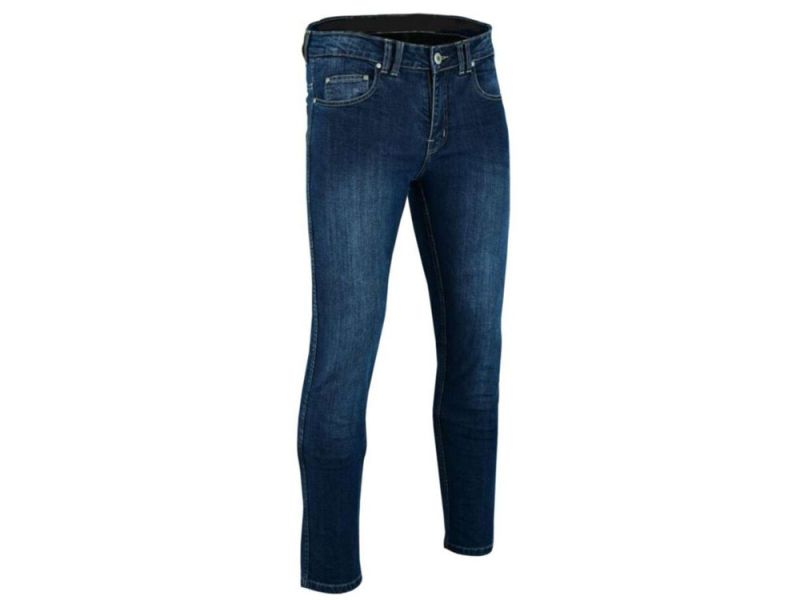 Bores Sun Pantalones vaqueros de moto para hombre (azul)