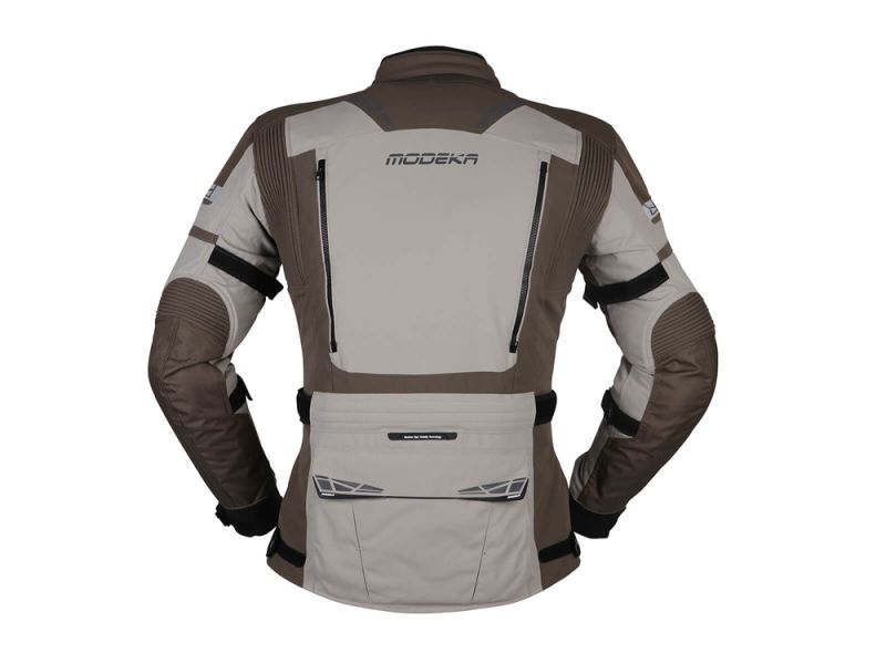 Chaqueta de moto Modeka Panamericana II (arena / caqui)