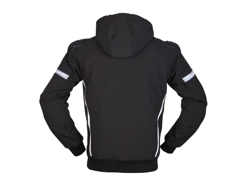 Chaqueta de moto Modeka Clarke Sport (negro / blanco)