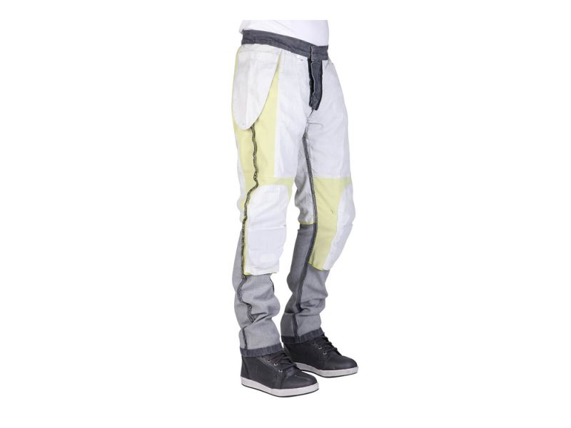 Pantalones de moto Modeka Glenn II (cortos | grises)