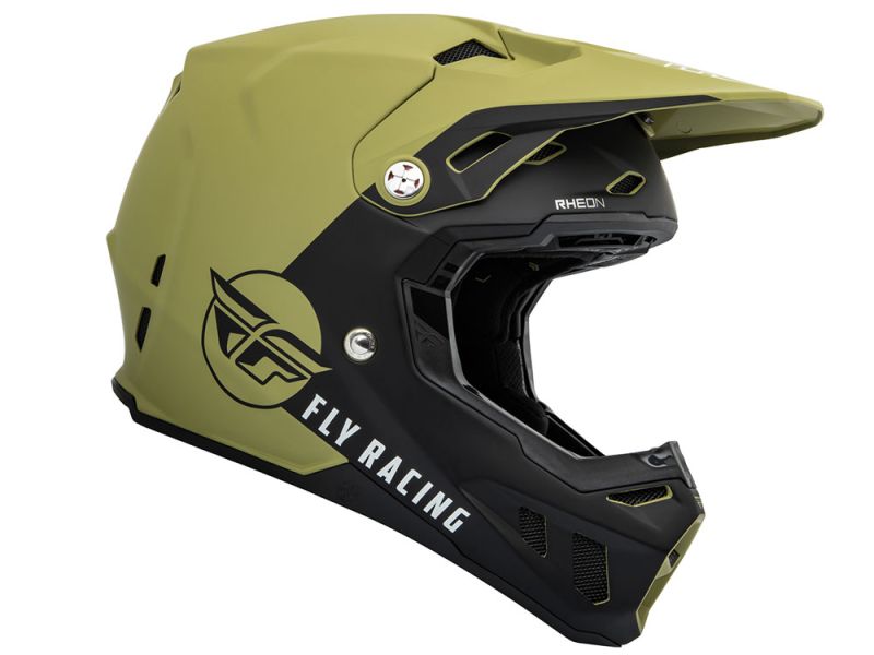 FLY Racing Formula CC Centrum Crosshelm (olivgrün / schwarz)