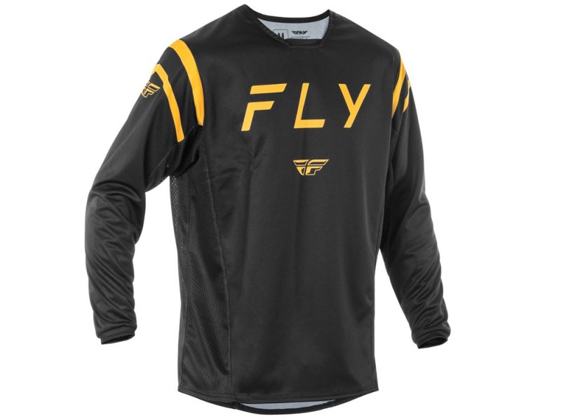 FLY Racing Kinetic Center Cross Jersey (schwarz / gold)