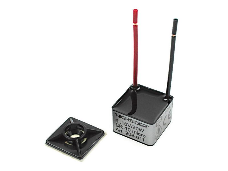 P&W Relé intermitente Highsider digital BR10-micro 5-16V / 1-90W