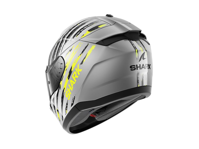 Shark Ridill 2 Assya Integralhelm (silber/anthrazit/gelb)