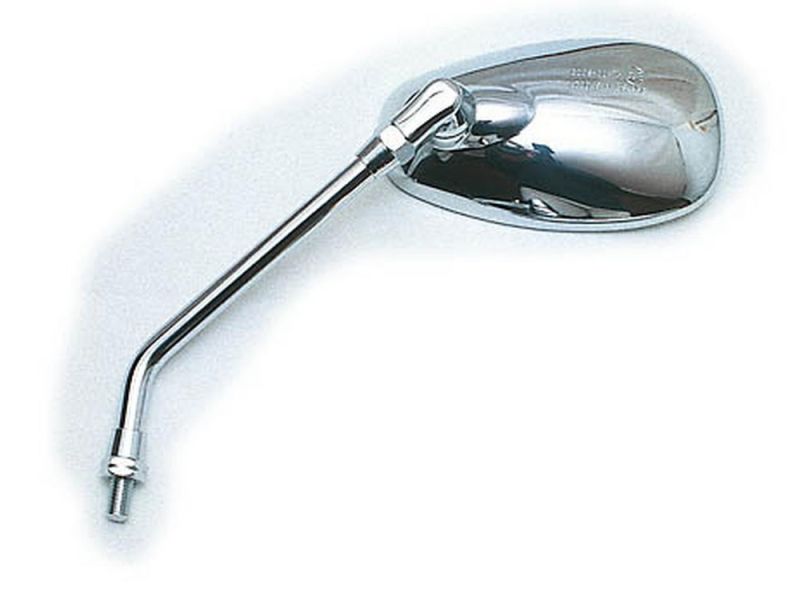 P&W Espejo cromado Naked Bike 10mm (rosca derecha)