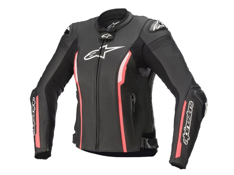 Chaqueta combi Alpinestars Stella Missile V2 para mujer (negro / rosa)