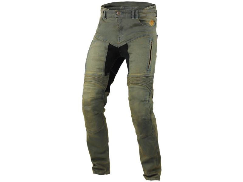 Pantalones de moto Trilobite Parado incl. protectores (azul)