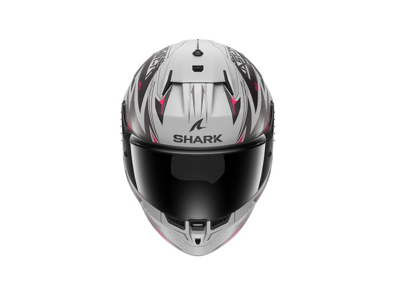 Shark D-SKWAL 3 Blast-R Integralhelm (silbermatt/schwarz/pink)
