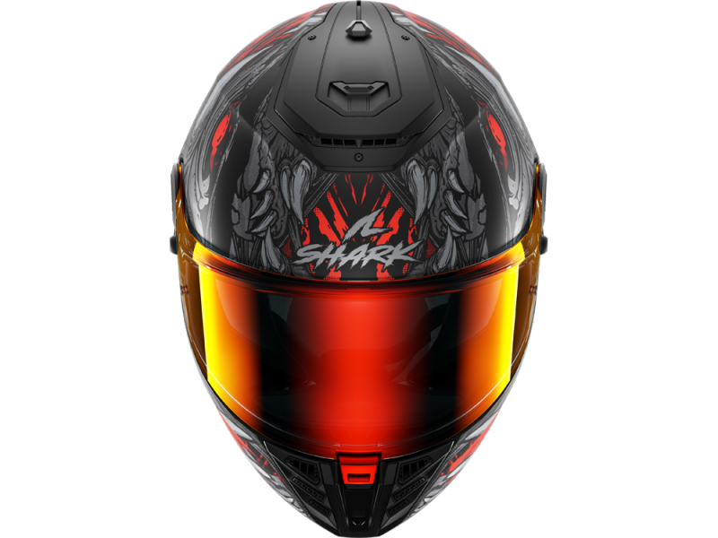 Shark Spartan RS Shaytan Integralhelm (Schwarz/Rot/Antrhazit)