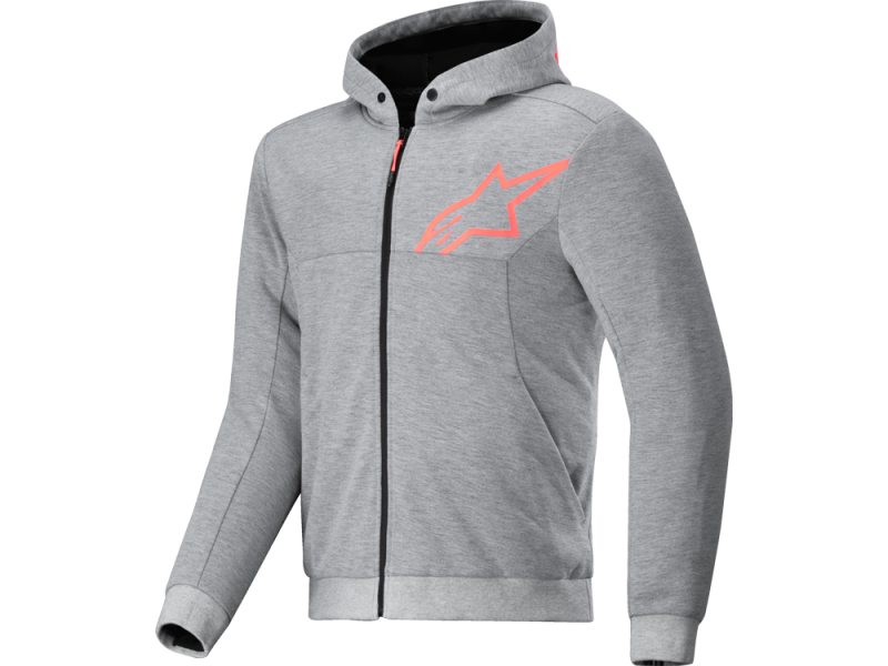 Alpinestars Chrome V2 Sport Hoodie (Grau/Fluorot)