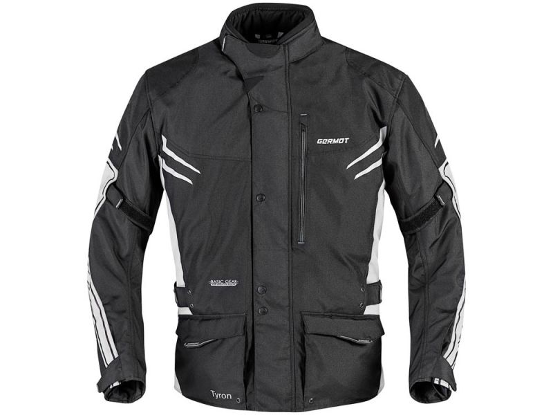 Chaqueta de moto Germot Tyron (negra)