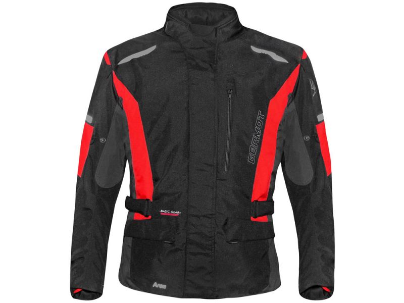 Chaqueta de moto Germot Aron niños (negro)