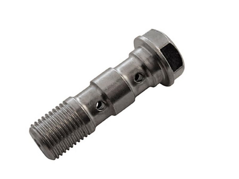 Braking Tornillo banjo doble (10x1) para latiguillo de freno de acero