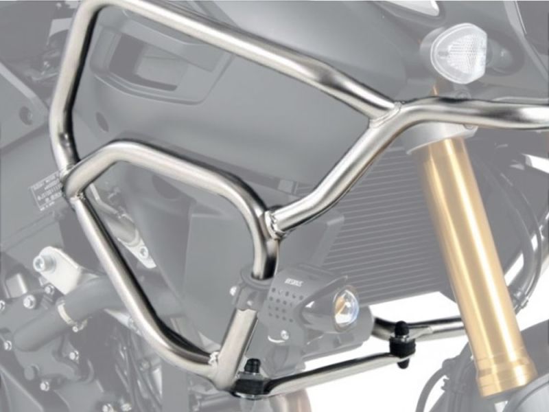 Hepco & Becker Barra de choque Suzuki V-Storm (2014-) acero inoxidable