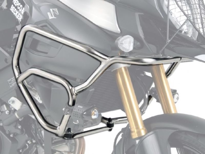 Hepco & Becker Protector depósito Suzuki V-Storm 1000 ABS (Acero inoxidable 2014-)