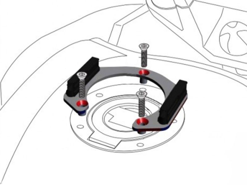 Hepco & Becker Anillo depósito Lock-it Honda CBR 500 R (2016- |)