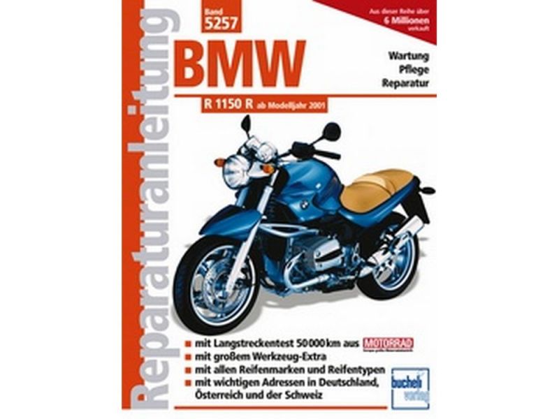 P&W Manual de reparación y mantenimiento #5257 BMW R1150R (2002-)
