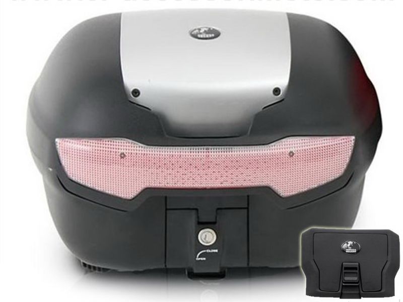 Hepco & Becker Journey TC 40 incl. placa adaptadora Topcase (plata)