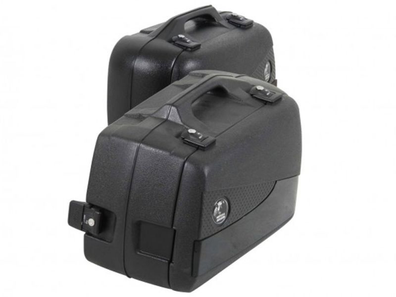 Hepco & Becker Juego de maletas laterales Junior Flash 30 / 40 (negro)