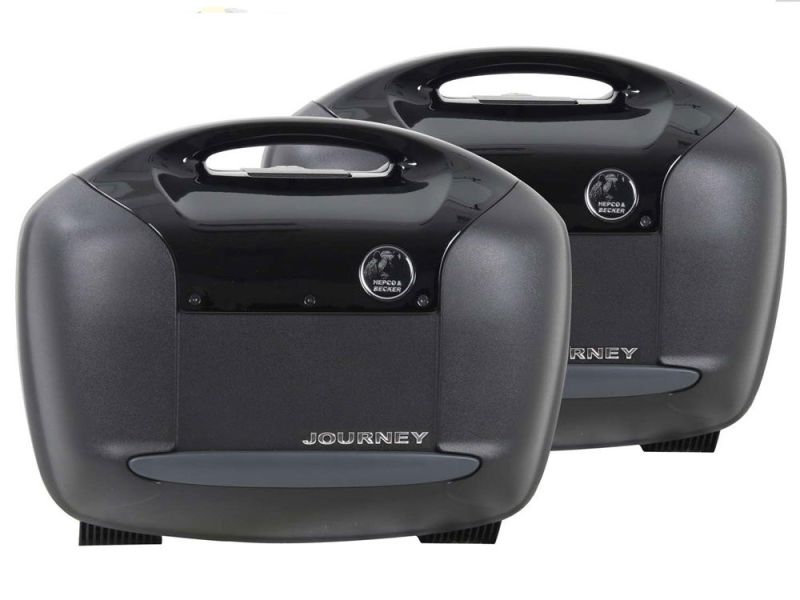Hepco & Becker Juego de alforjas laterales para moto Journey 42 (black edition)