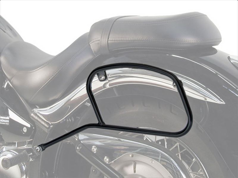 Hepco & Becker Soporte alforjas Kawasaki VN 900 Classic (2006-2016) Custom (2007-2016 | negro)