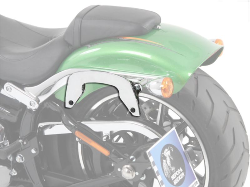 Hepco & Becker Soporte alforjas C-Bow Harley Davidson Softail Breakout (cromado)