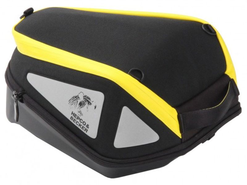 Hepco & Becker Bolsa sobredepósito Royster Lock-It (negra / amarilla)