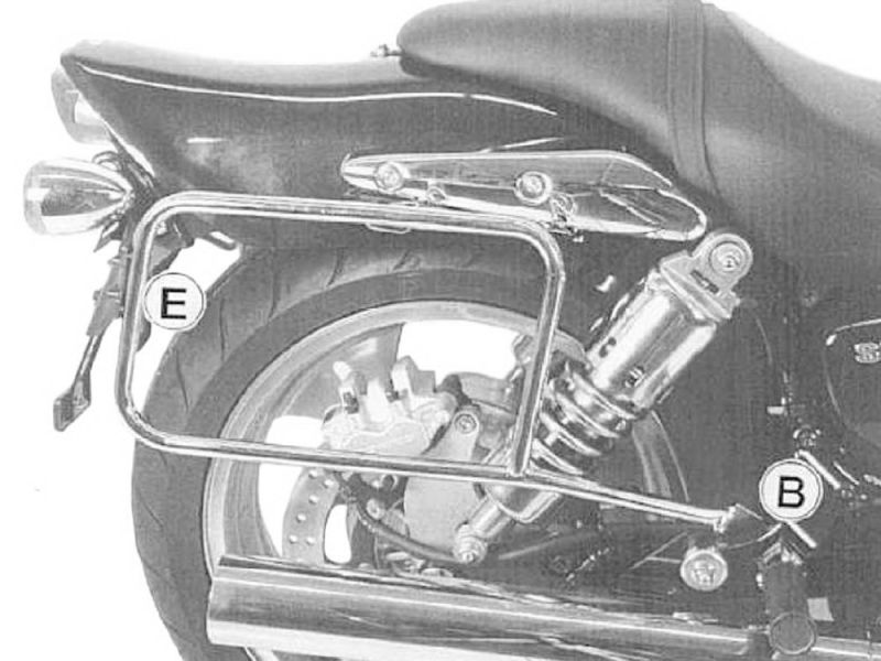 Hepco & Becker Portaequipajes Suzuki M 1600 Intruder / VZ 1600 Marauder