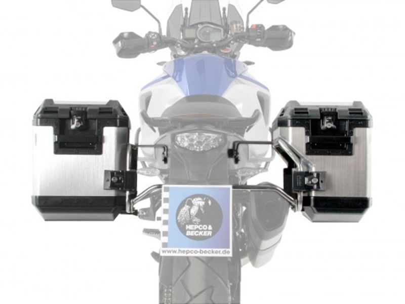 Hepco & Becker Juego de alforjas laterales Xplorer recortadas para moto con soporte KTM 1290 Super Adventure (2015-)