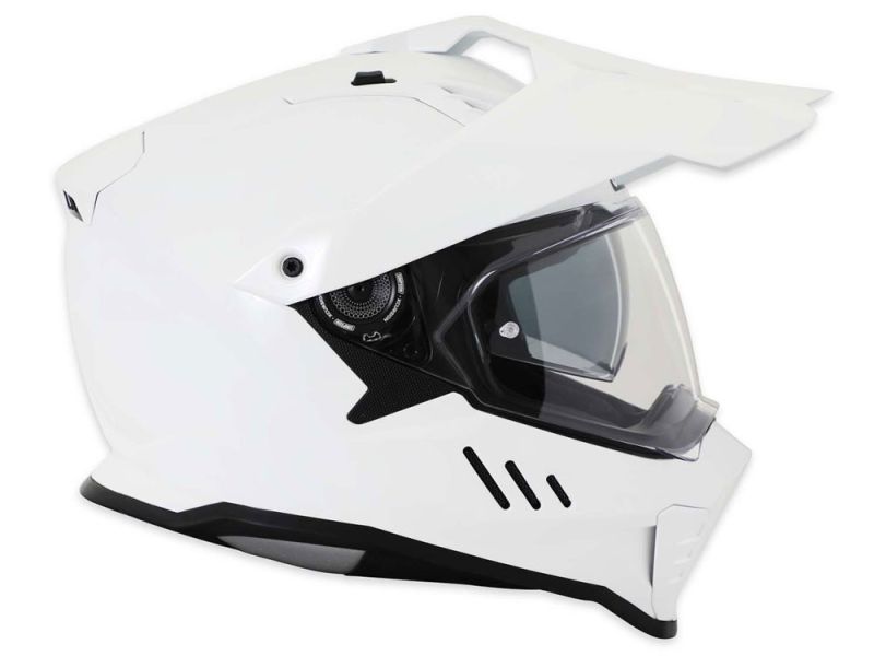 Simpson Xcursion Solid Crosshelm (weiß)