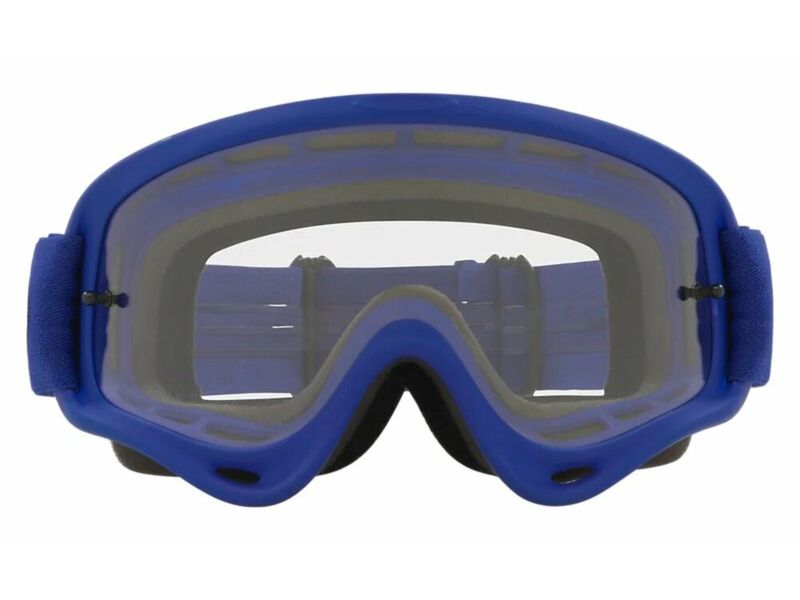 Gafas de moto Oakley O-Frame (transparente | azul)