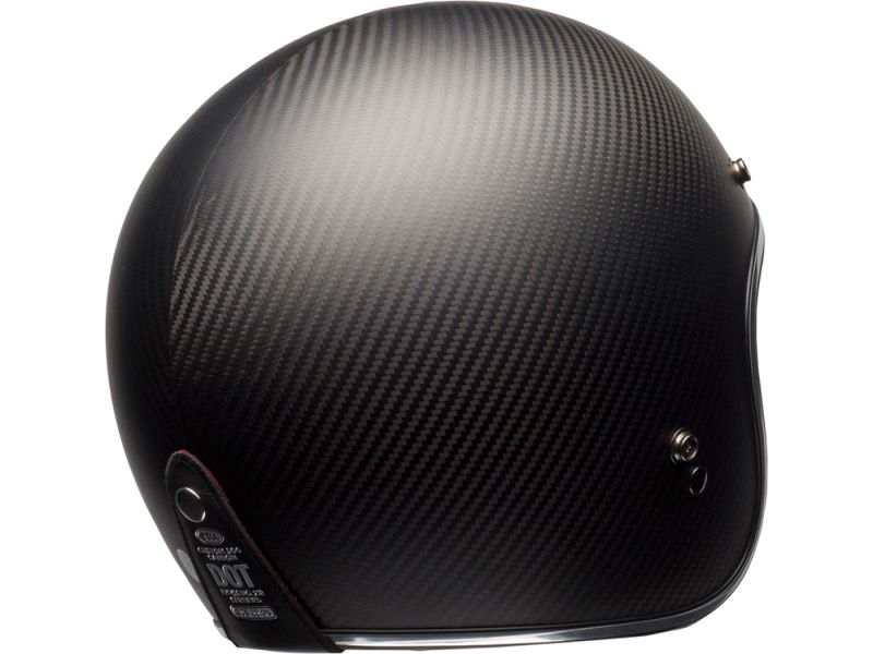 Bell Custom 500 Carbon Solid Motorradhelm (Schwarzmatt/Carbon)