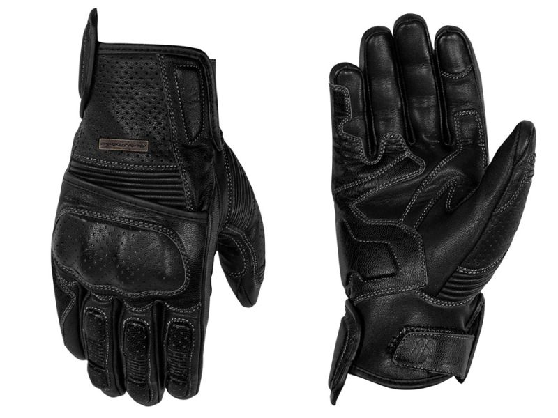 Rusty Stitches Zeke Motorradhandschuhe Herren (schwarz)