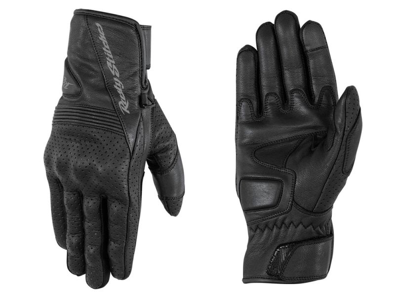 Rusty Stitches Martin Motorradhandschuhe Herren (schwarz)