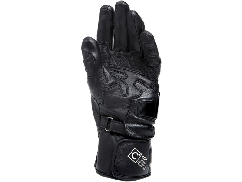 Guantes de moto Dainese Carbon 4 para señoras (largos | negros / blancos)