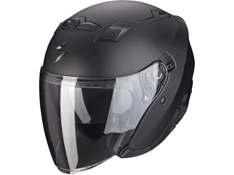 Scorpion Exo-230 Solid Jethelm (negro mate)