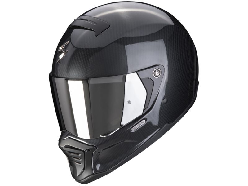 Scorpion Exo-HX1 Carbon SE Solid Fullface Helmet (negro / carbono)