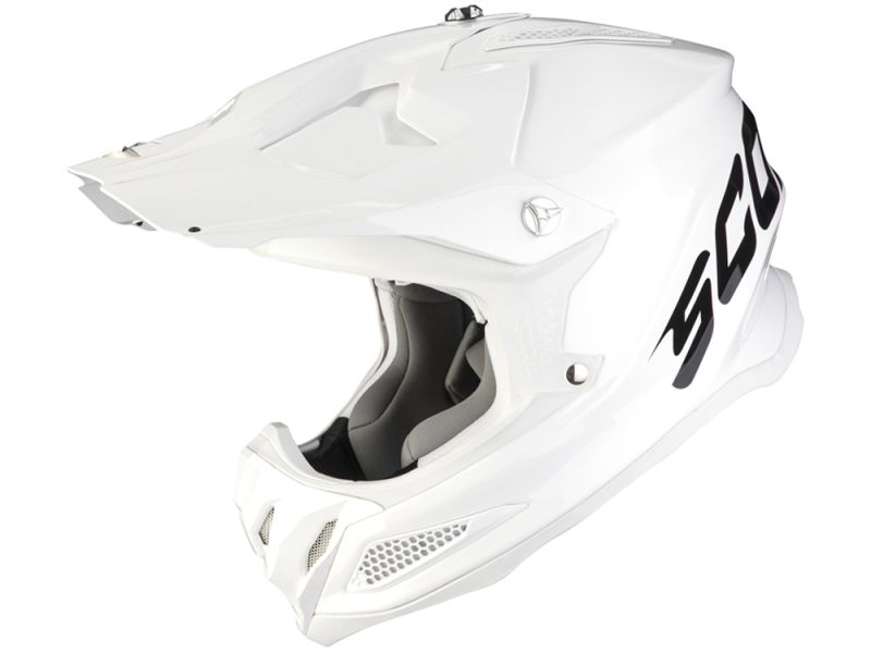Casco Scorpion VX-22 Air cross (blanco)