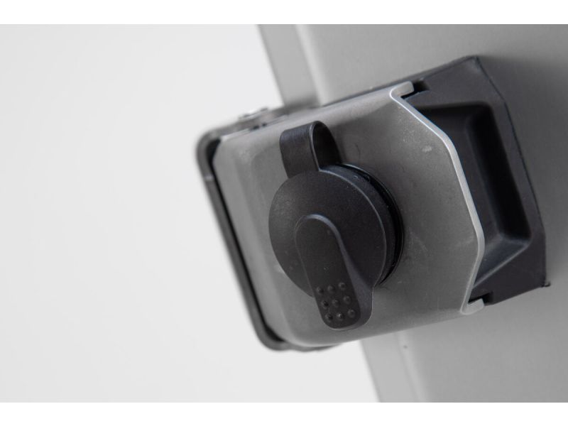 Juego de Cerraduras SW-Motech TRAX ION/TRAX ADV (plata)