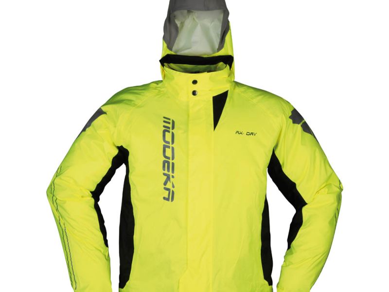 Chubasquero Modeka AX-DRY II (amarillo / negro)