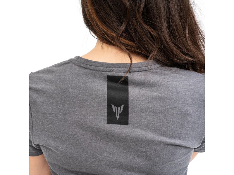 Camiseta Yamaha Madison MT Mujer (gris)