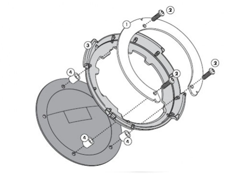 GIVI TankLock Mounting Yamaha XSR 700 (2016-)