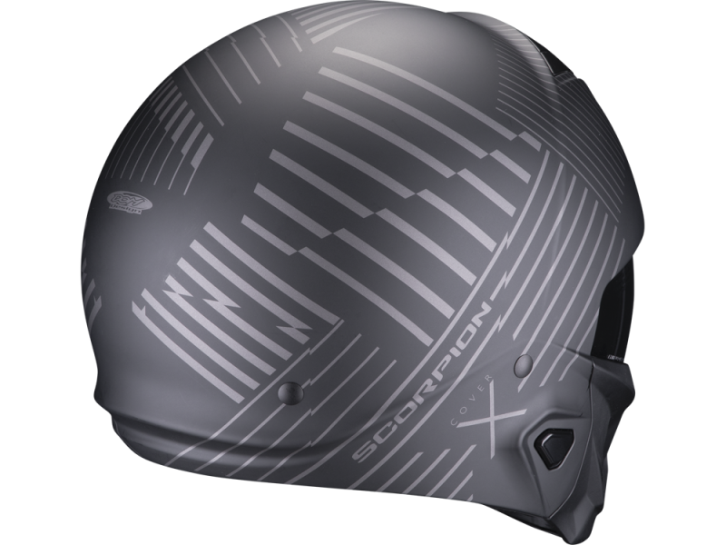 Scorpion EXO-COMBAT II Miles (schwarzmatt-silber)