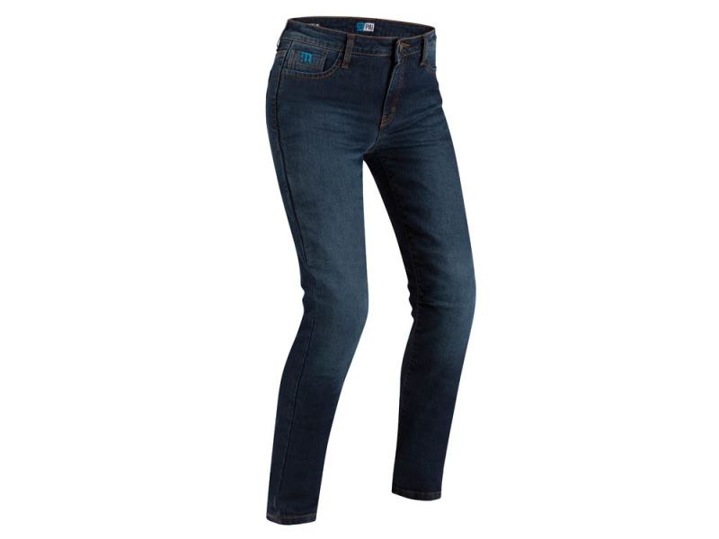PMJ LEGD18 Vaqueros Caferacer para mujer (azul oscuro)