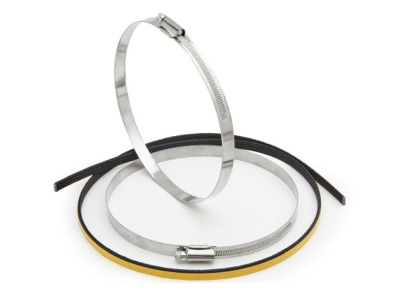 GIVI Kit de fleje S290 acero inoxidable (para diámetro 140-160mm)