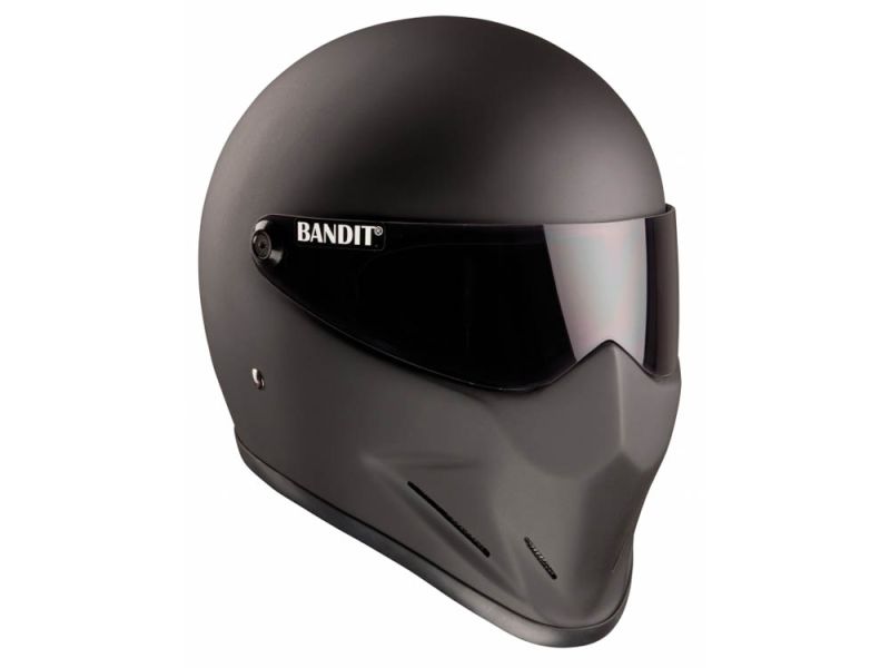 Casco de moto Bandit Crystal (sin ECE | negro)