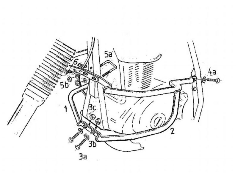 Hepco & Becker Barra de choque Suzuki DR 650 RS / RSE (1990-1996)