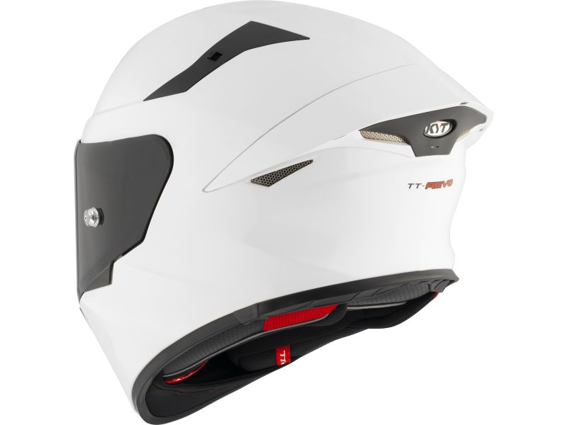 KYT TT-REVO Integralhelm PLAIN WHITE E06 (Weiß)