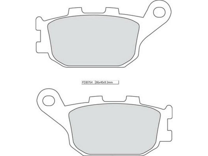 Ferodo Revestimiento sinterizado FDB 754 ST